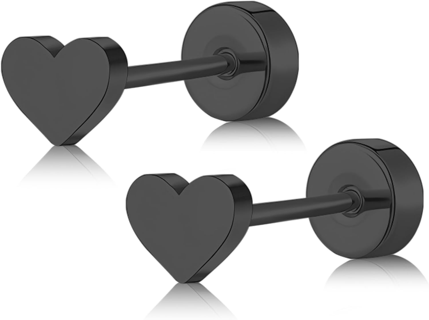 Detalle de ZDE Flat Back Stud Earrings, 5mm
