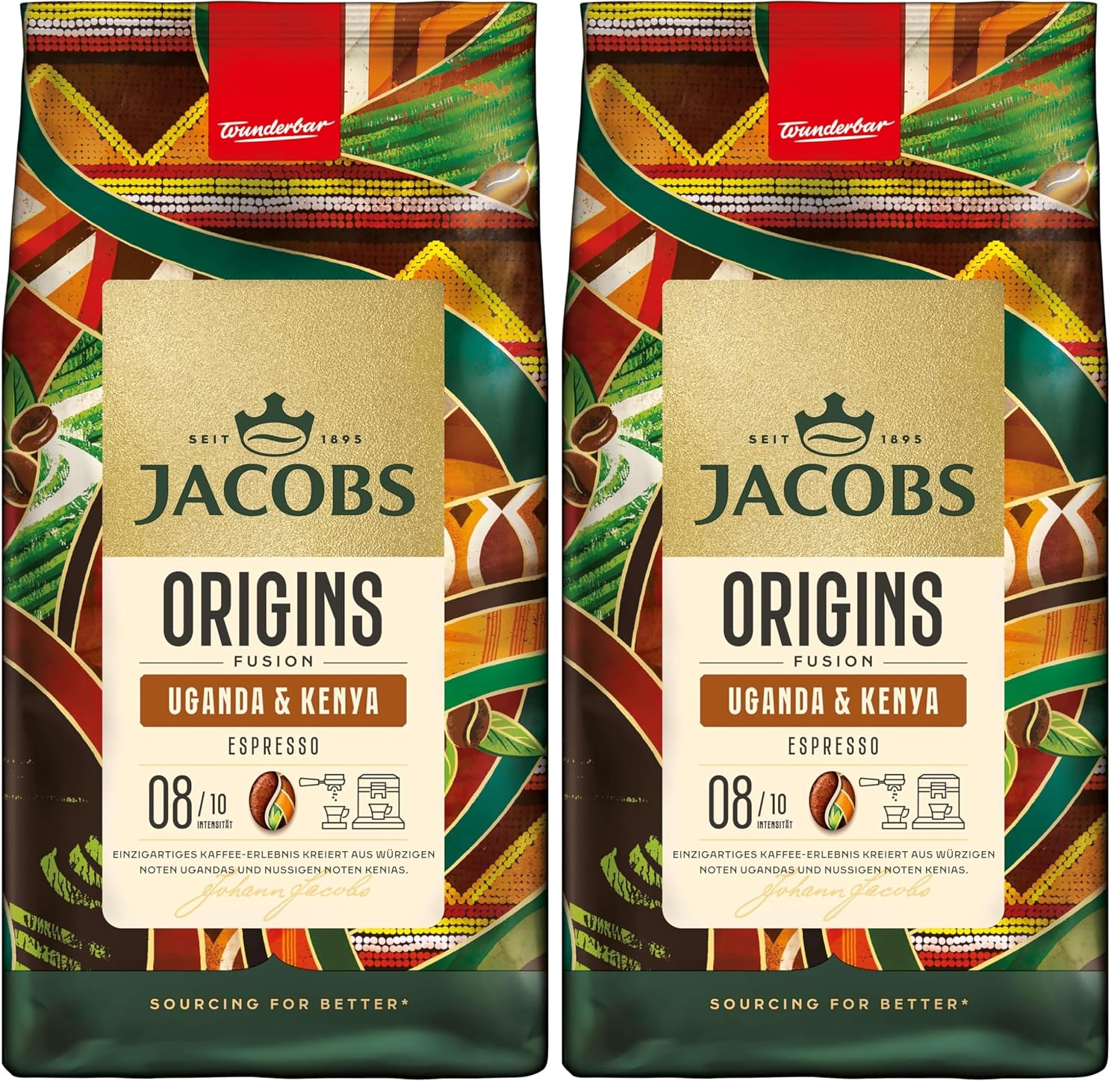 Thumbnail 6 de Jacobs Kaffeebohnen Origins Uganda & Kenia – Vollmundiger Espresso, 1 kg