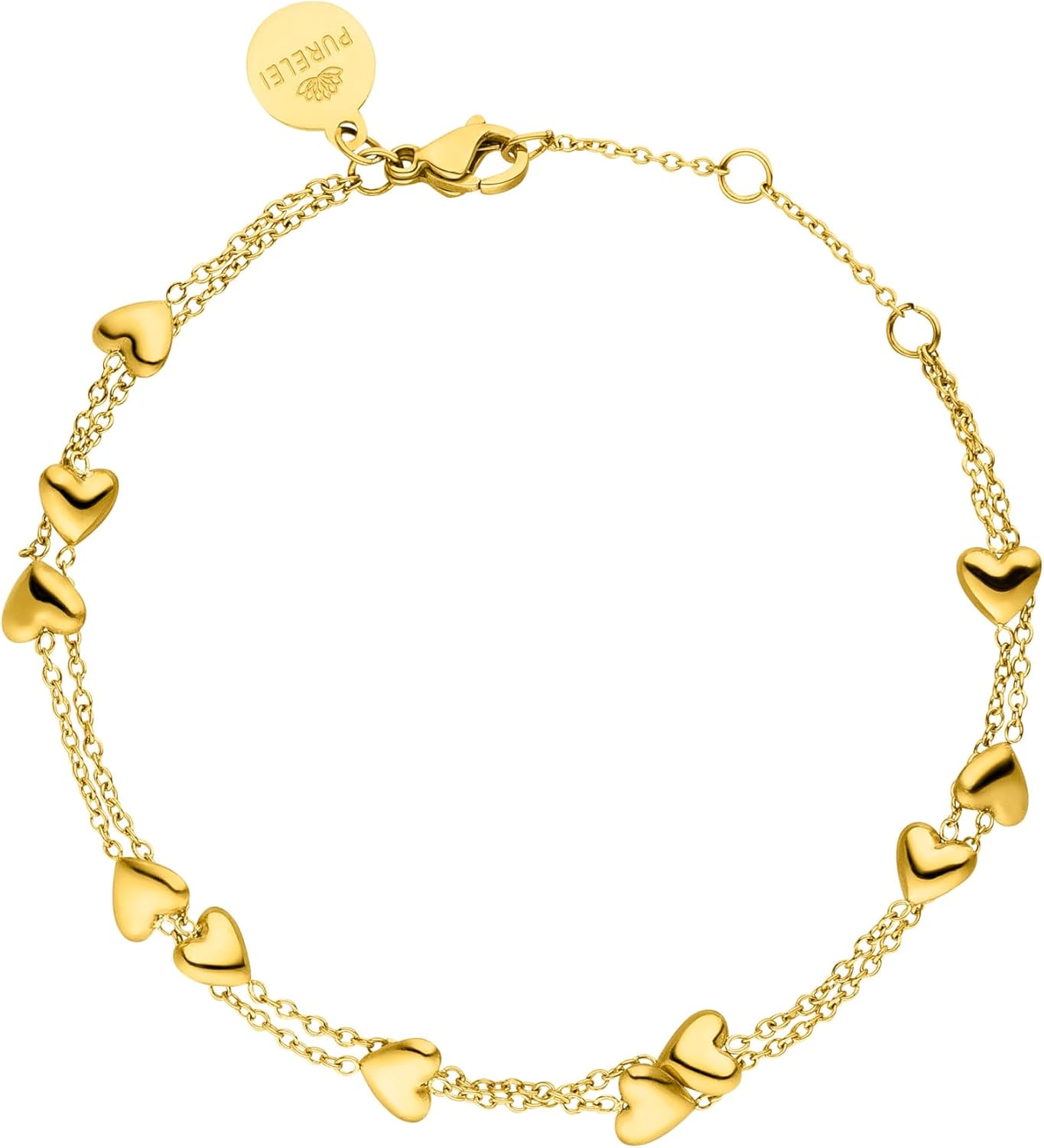 Thumbnail 4 de Purelei Alohi Heart Bracciale Cuore in acciaio