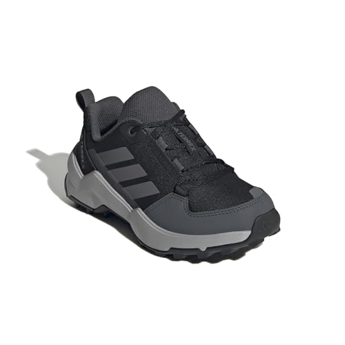 Detalle de adidas Terrex Ax4R Kinder Wanderschuhe – Regular Fit, Core Black/Grey Four/Grey Six, 33 EU