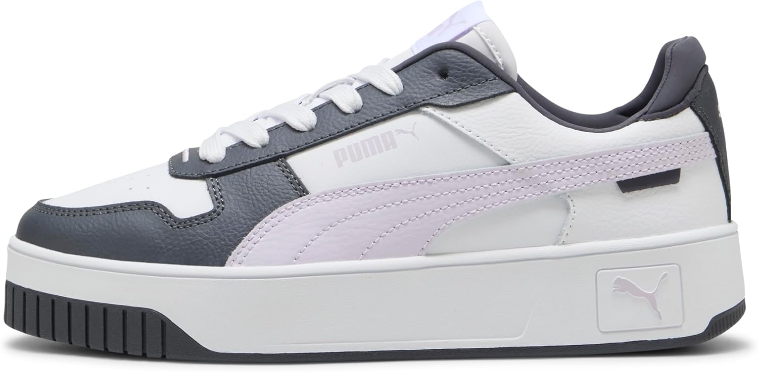 Thumbnail 6 de PUMA Women Carina Street: sneaker in pelle con striscia volutamente sagomata e suola in gomma