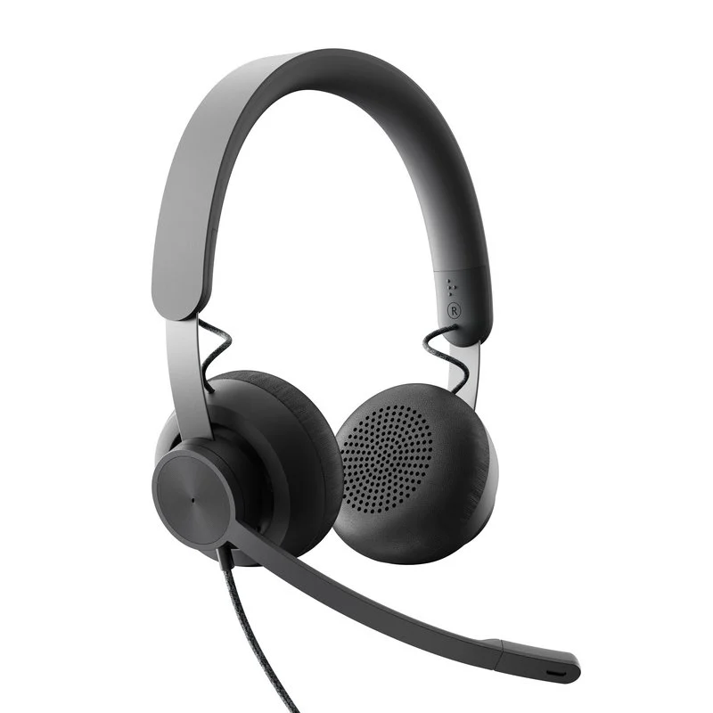 Detalle de Logitech Zone Wired Auriculares USB con micrófono