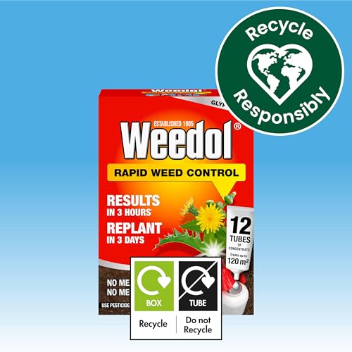 Thumbnail 5 de Weedol Rapid Concentrate Tubes, 12 Pack – practical weed control for UK gardens
