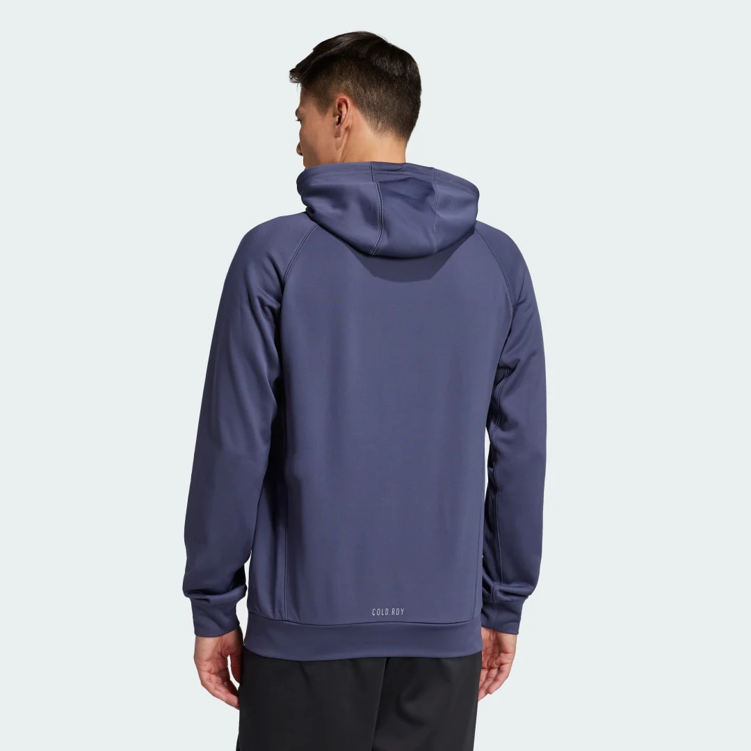 Detalle de Sudadera con capucha Game and Go Training Big Logo de Adidas