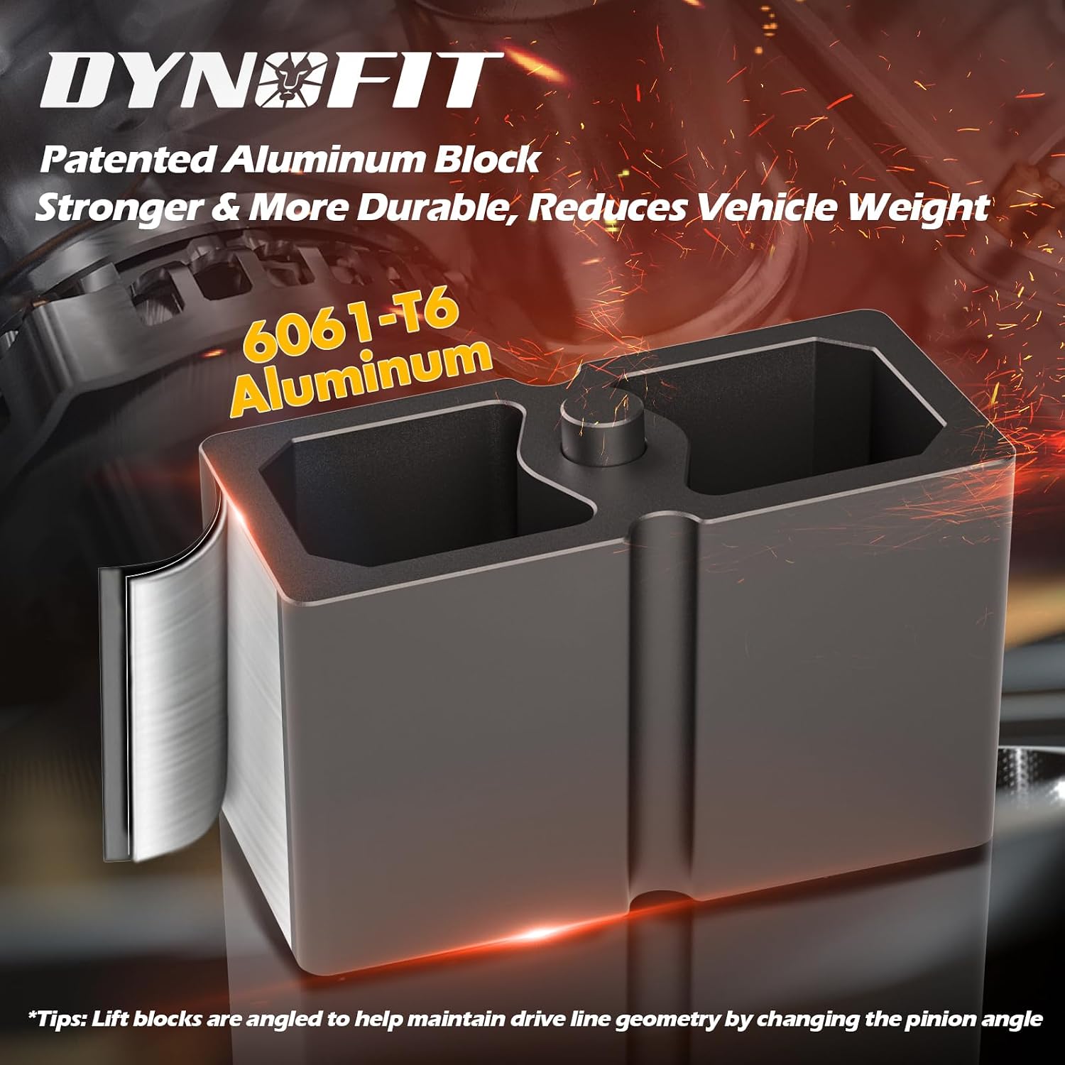 Detalle 2 de Dynofit 3" Front & 2" Rear Lift Kit for Silverado