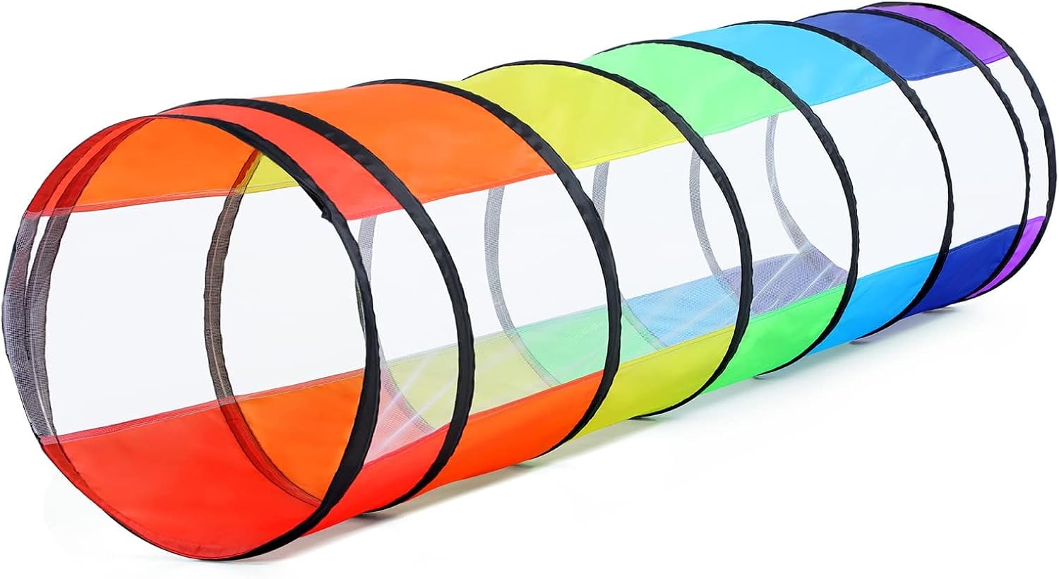 Detalle de Kids Play Tunnel 6 ft pop-up crawl tunnel