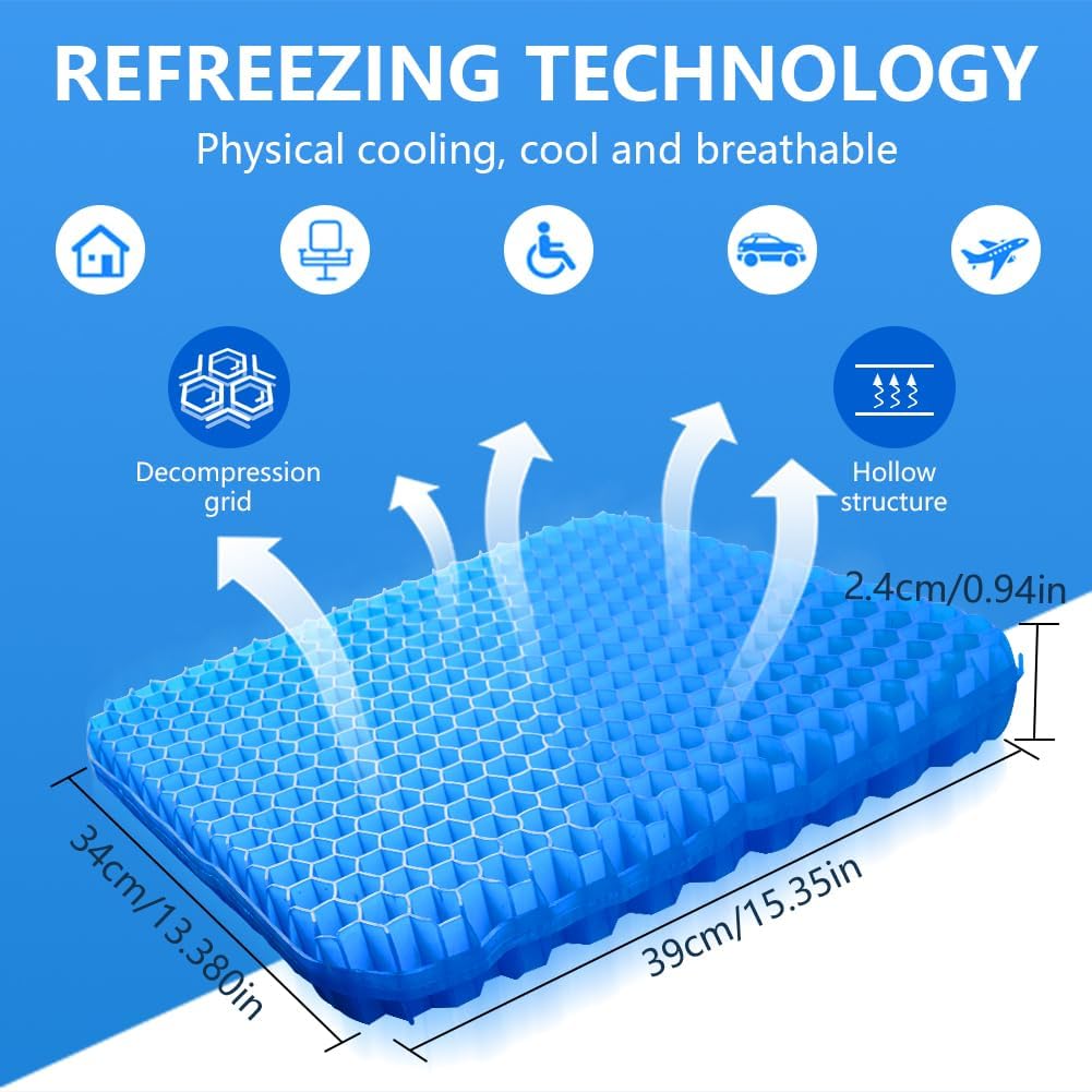 Detalle de Flintronic Orthopaedic gel seat cushion