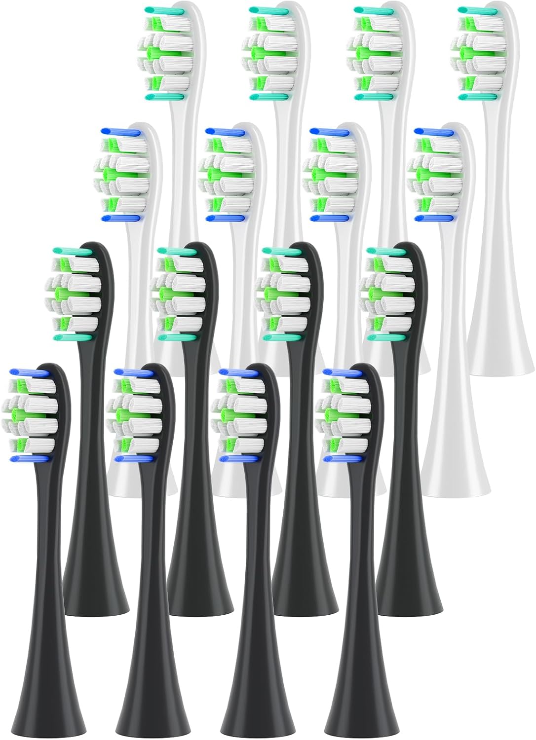 Thumbnail 6 de Replacement Toothbrush Heads for Philips Sonicare — 16 Pack, Soft Gentle Bristles (White)