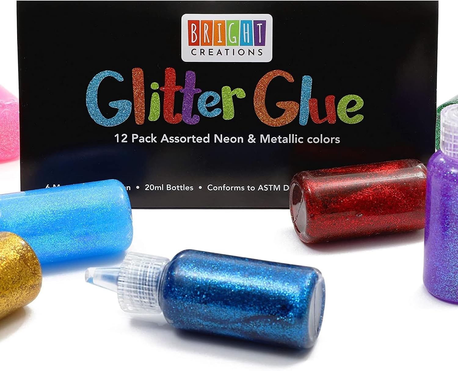 Thumbnail 4 de Bright Creations Glitter Glue, 20 ml