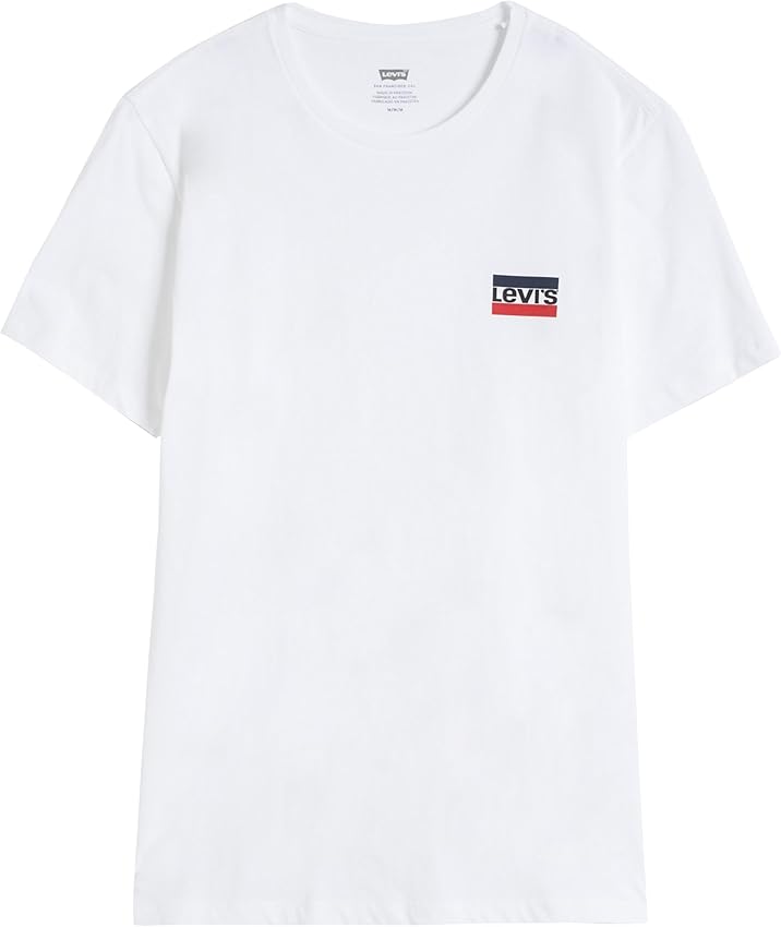 Thumbnail 1 de Levi's 2-Pack Crewneck Graphic Tee M — camiseta hombre blanca/negra
