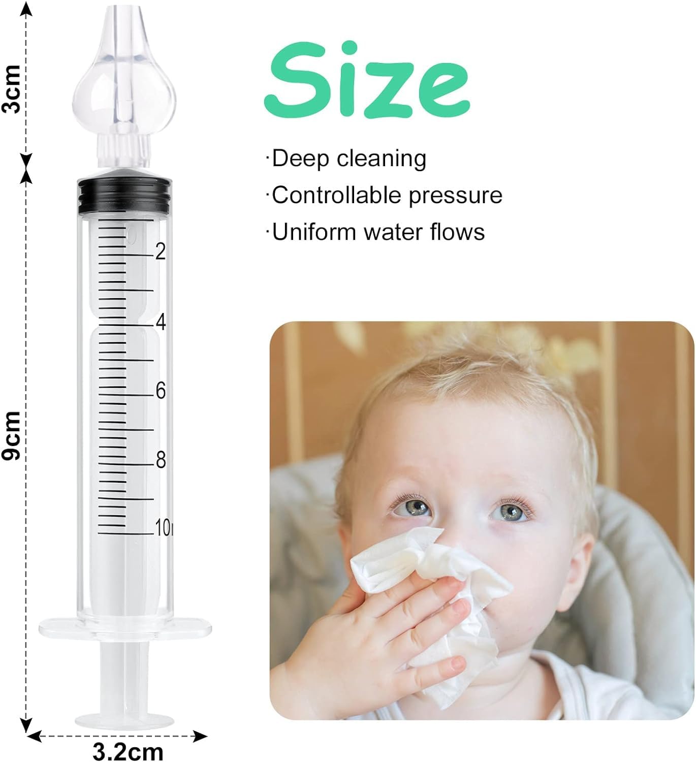 Thumbnail 2 de Vicloon Baby Nasendusche 10 ml