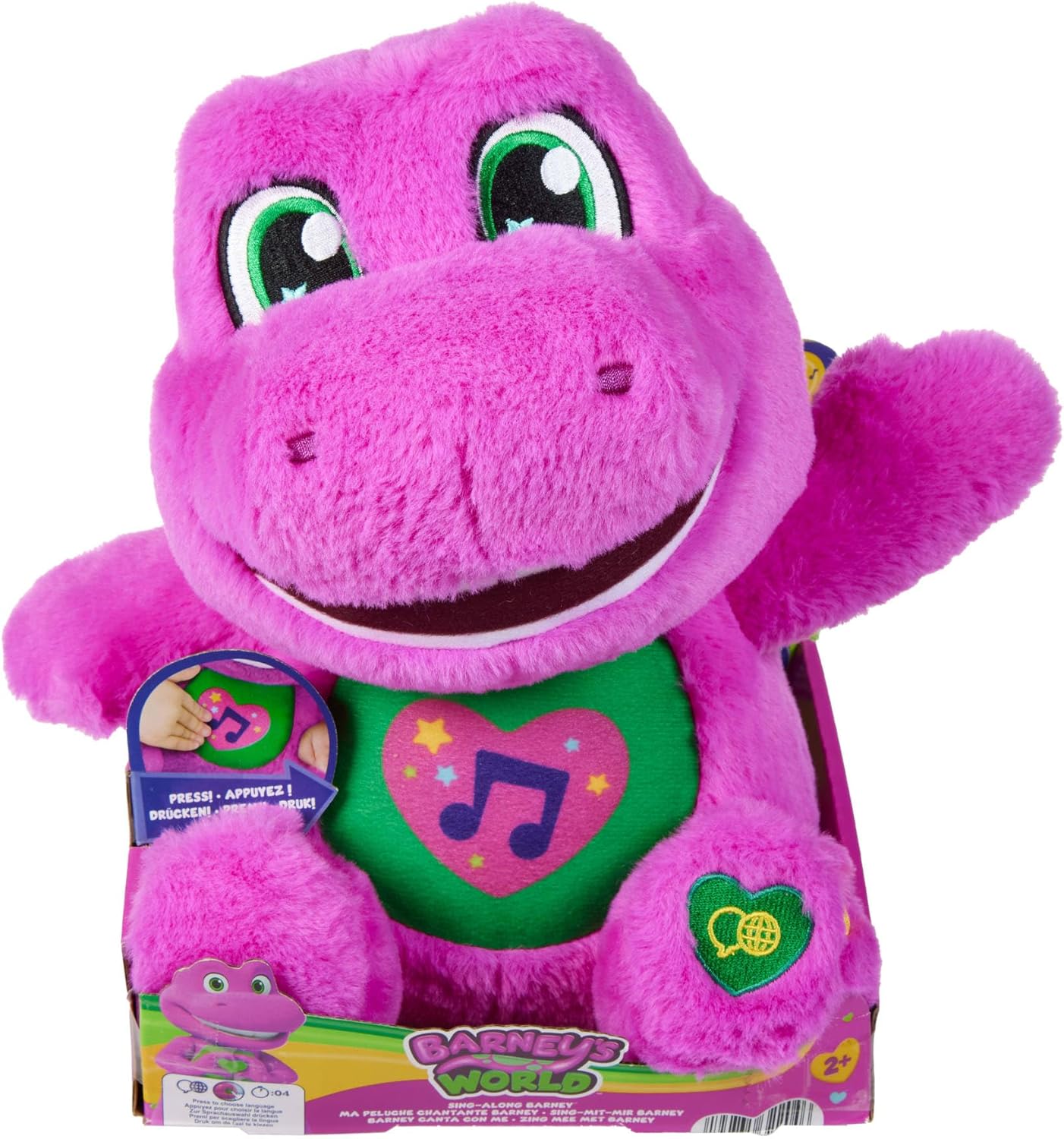 Thumbnail 5 de Barney – Canterino peluche di 25,4 cm con Suoni e Canzoni Multilingue