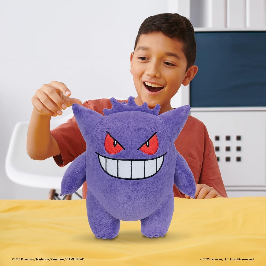 Thumbnail 5 de Gengar Plush 12-Inch soft Pokémon toy