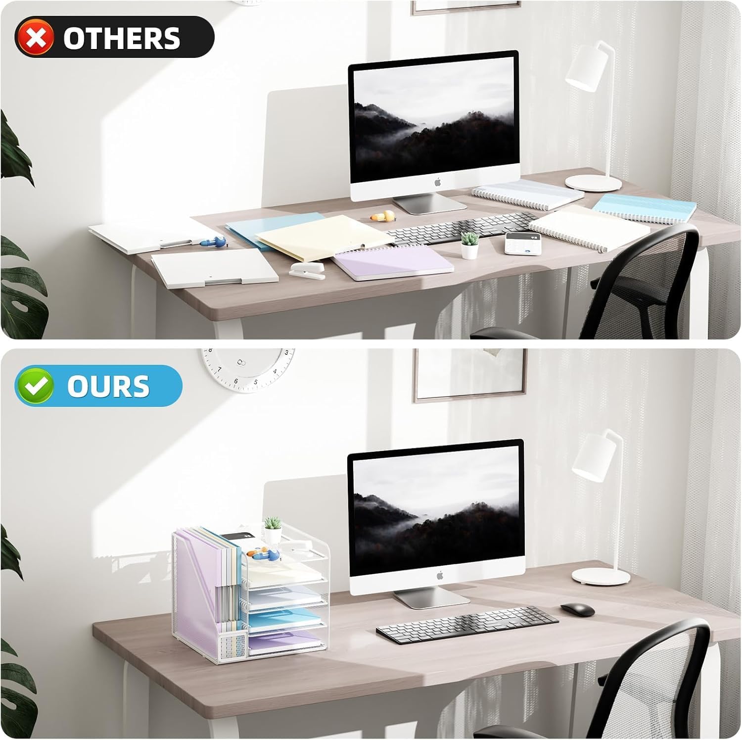 Thumbnail 2 de Marbrasse Organizer Scrivania 5 livelli per documenti e accessori 🗂️