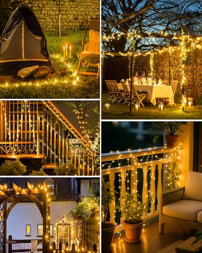 Thumbnail 6 de bitjam Solar-Lichterkette Outdoor, 7 m mit 50 LEDs – wetterfest & IP65