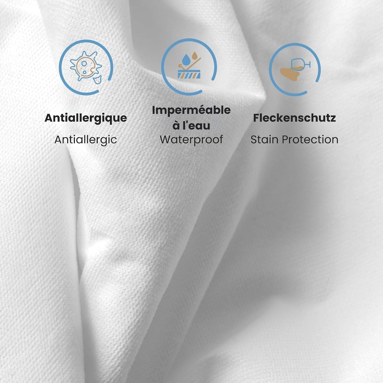 Detalle 2 de Komfortec Protège Matelas 90x200 cm