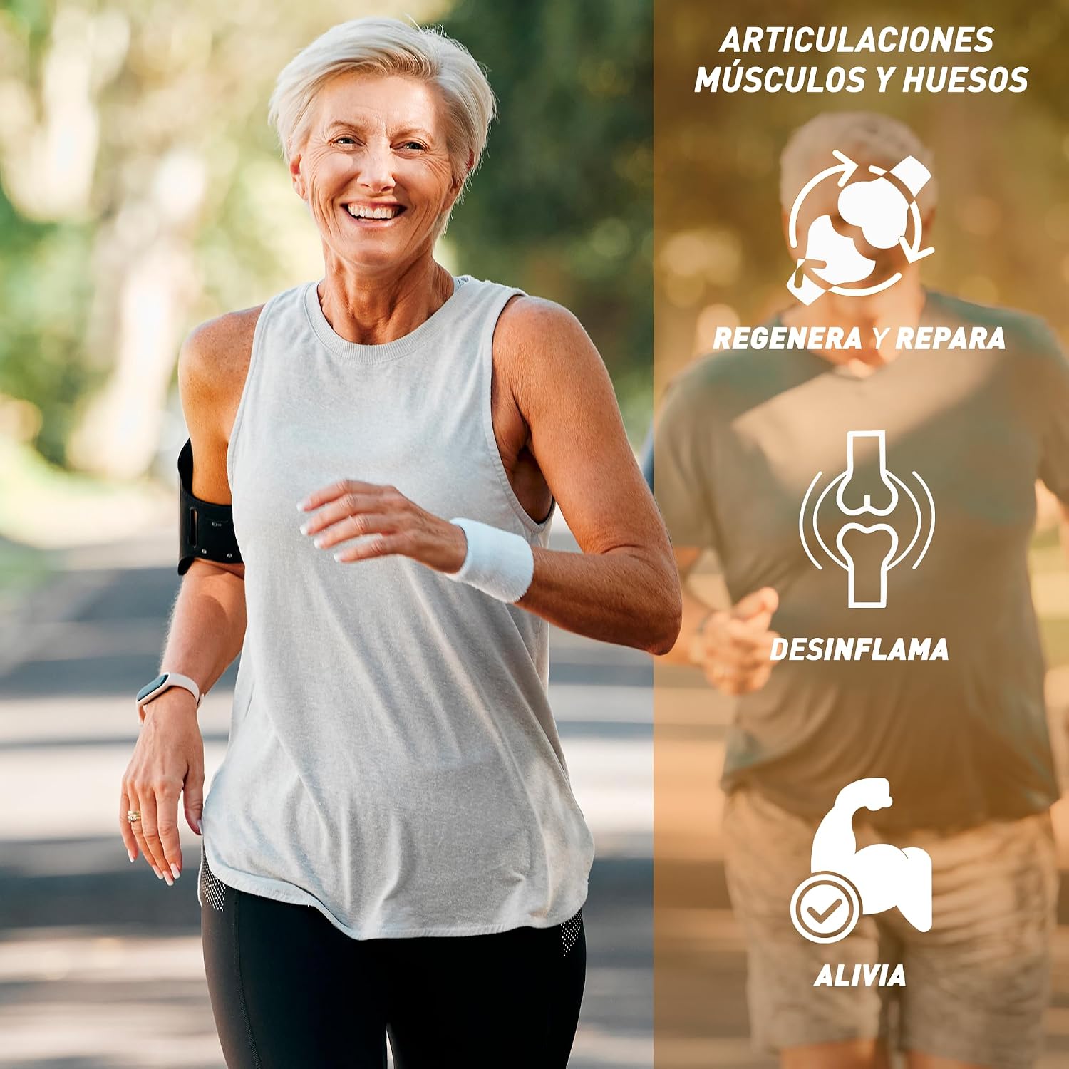 Detalle 2 de Healthy Fusion X3 Cúrcuma con Glucosamina y Condroitina 💊