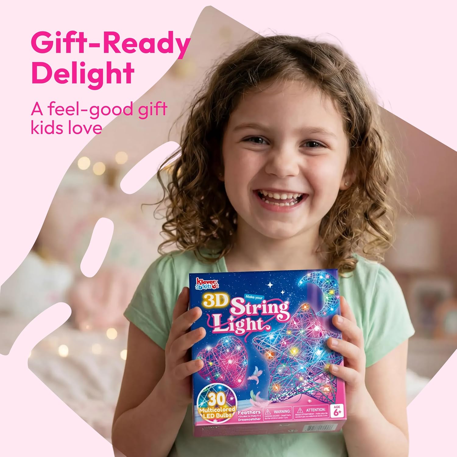 Thumbnail 6 de Klever Kits 3D String Art Kit for Kids 🎨