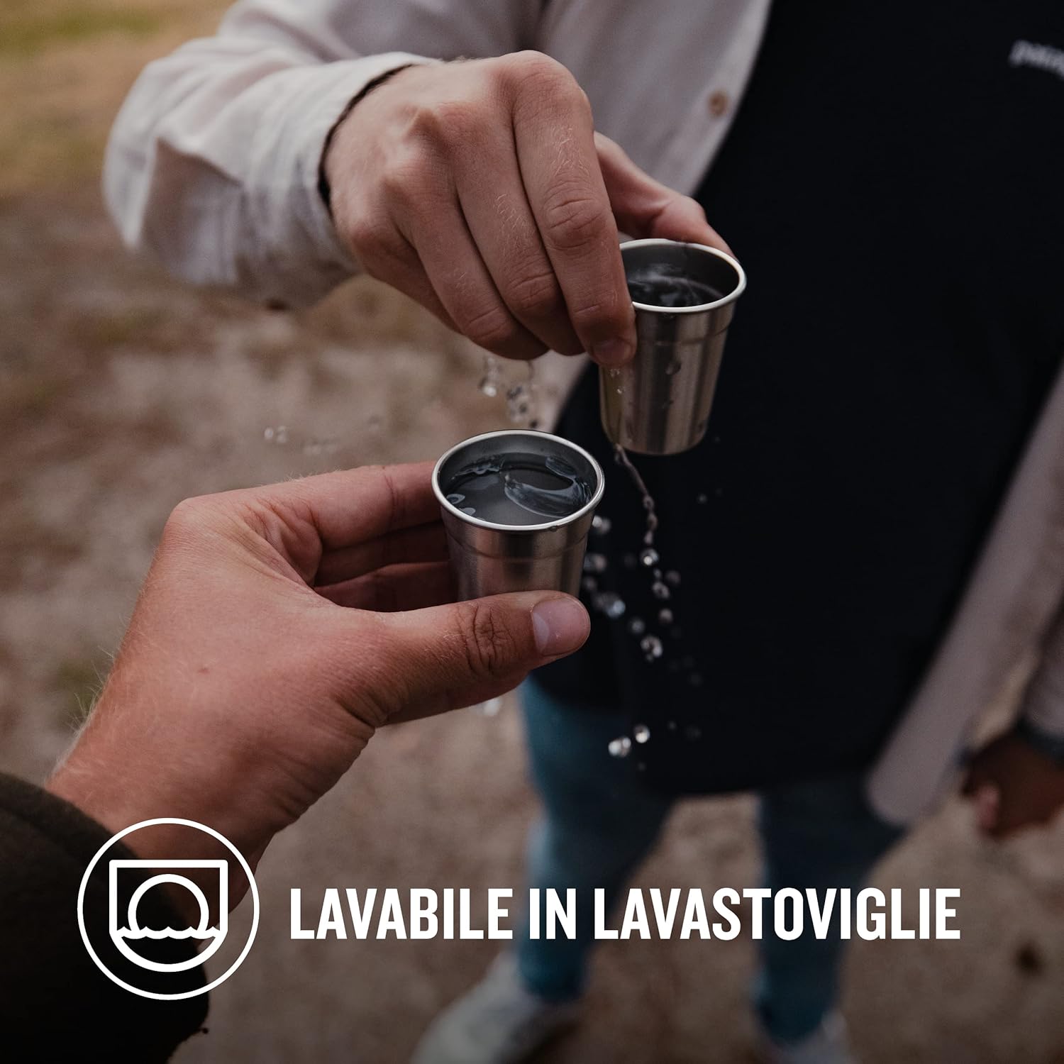 Thumbnail 6 de Stanley Adventure Nesting Shot Glass Set 4x 2 oz in Stainless Steel – 18/8, BPA‑Free, Nesting System