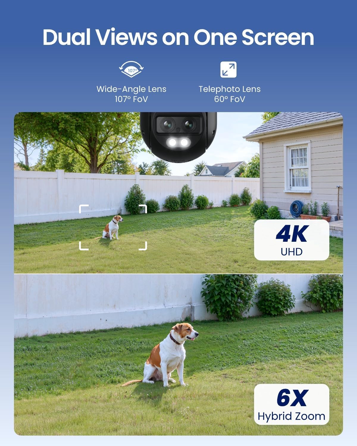 Thumbnail 2 de REOLINK TrackMix WiFi 4K Dual-Lens PTZ Outdoor Security Camera