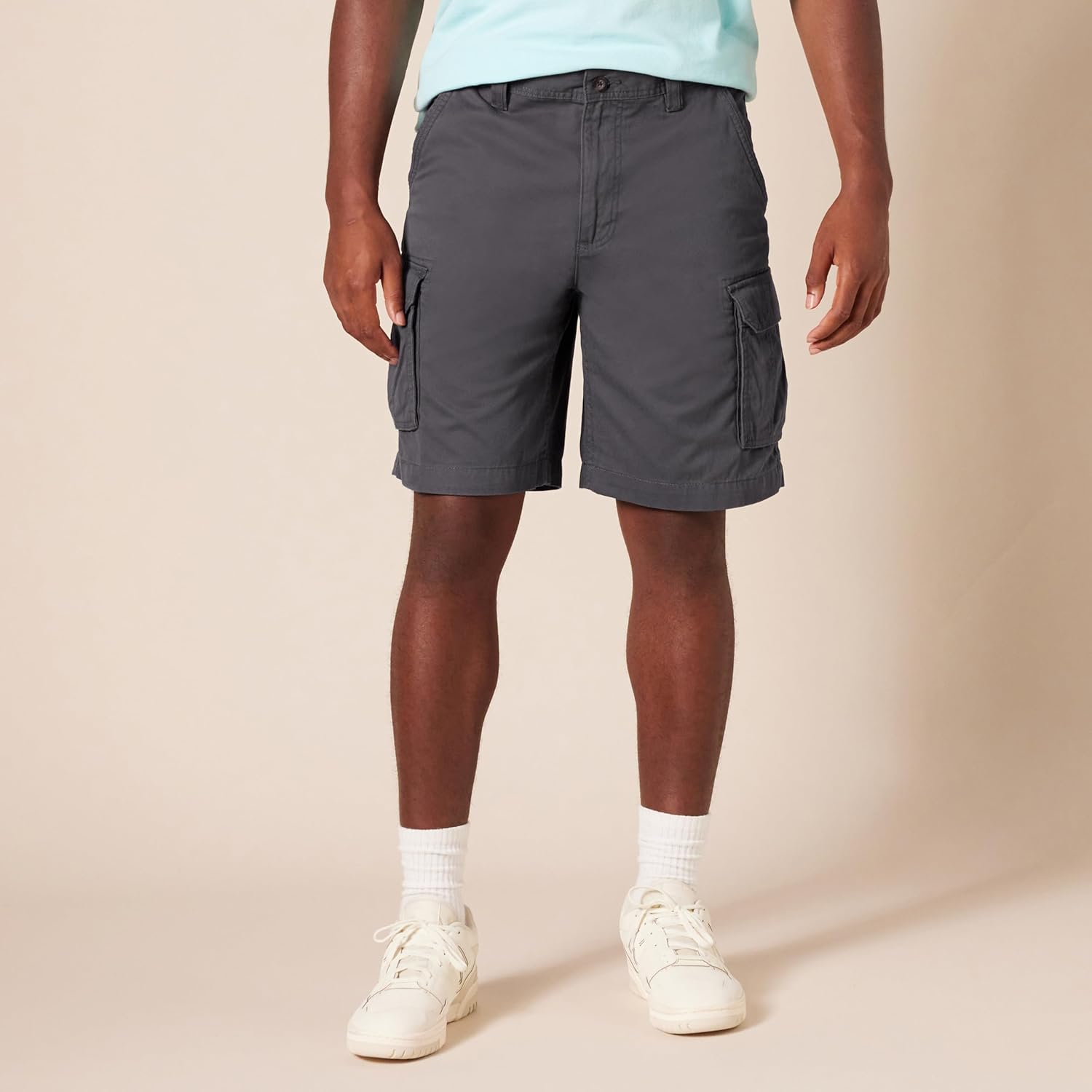 Thumbnail 4 de Pantaloncini cargo Amazon Essentials da uomo in twill di cotone, vestibilità classica