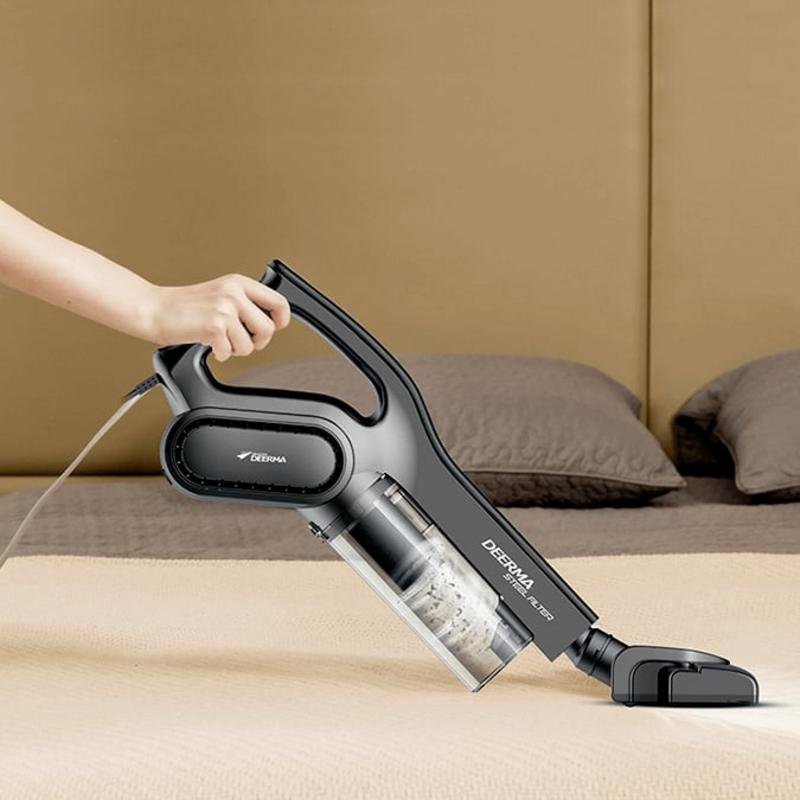 Detalle 2 de Aspiradora escoba Deerma DX 700s 600W: limpieza potente sin bolsa (15000 Pa)