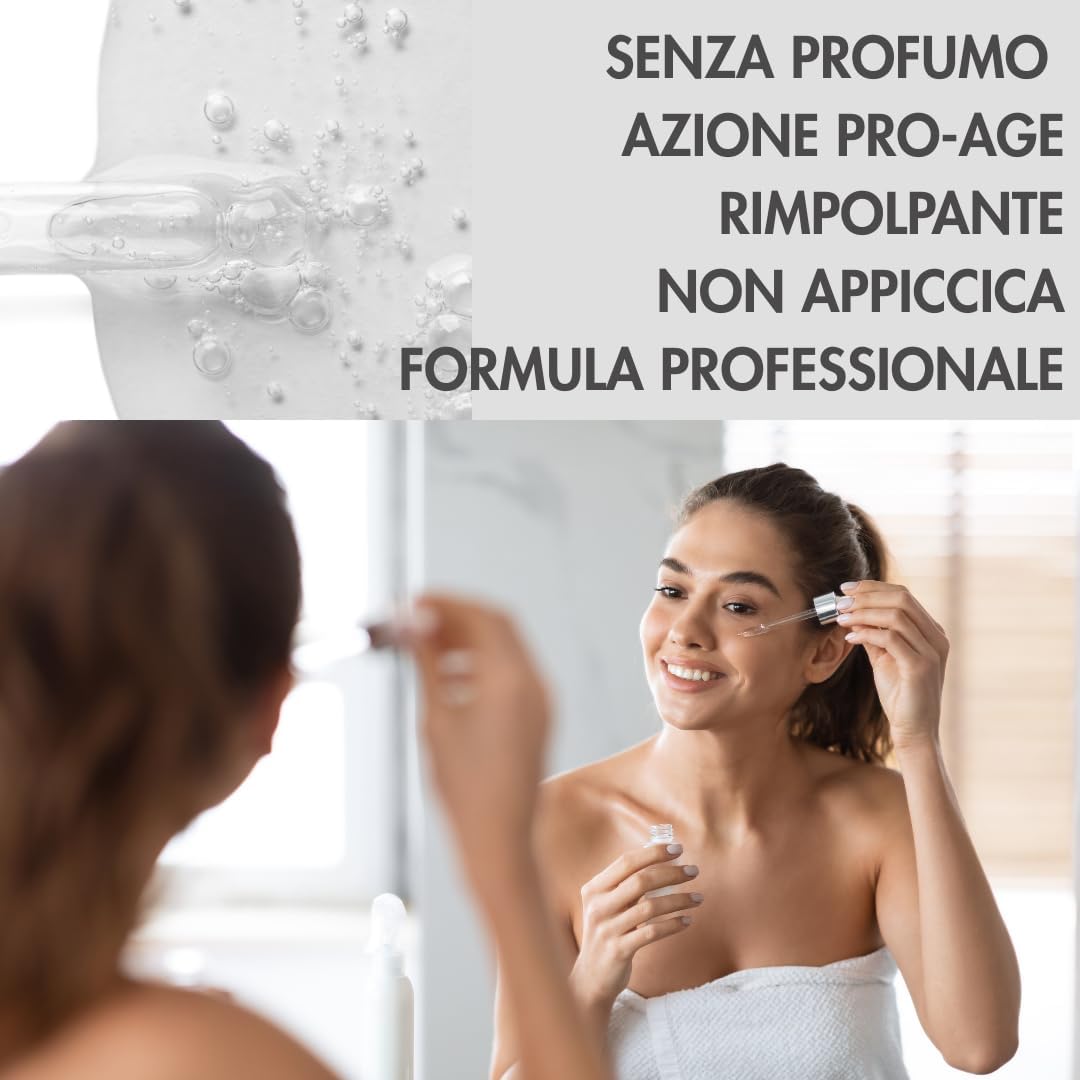 Thumbnail 4 de BIOVITALIZE Siero Viso all’Acido Ialuronico a Triplo Peso Molecolare 50 ml – Made in Italy