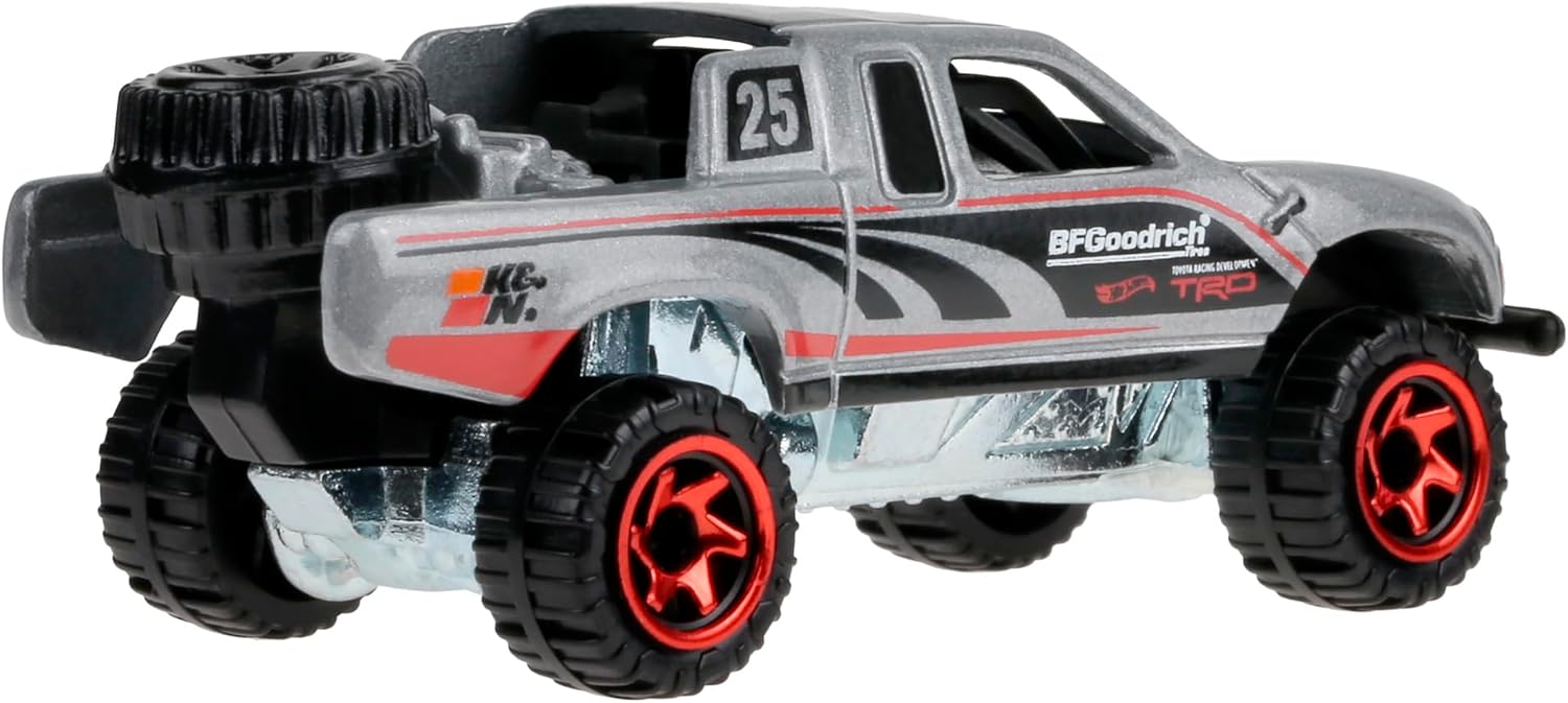 Detalle 1 de Hot Wheels Serie Silver: Toyota Off Road Truck – Giocattolo miniatura dal fascino d’azione