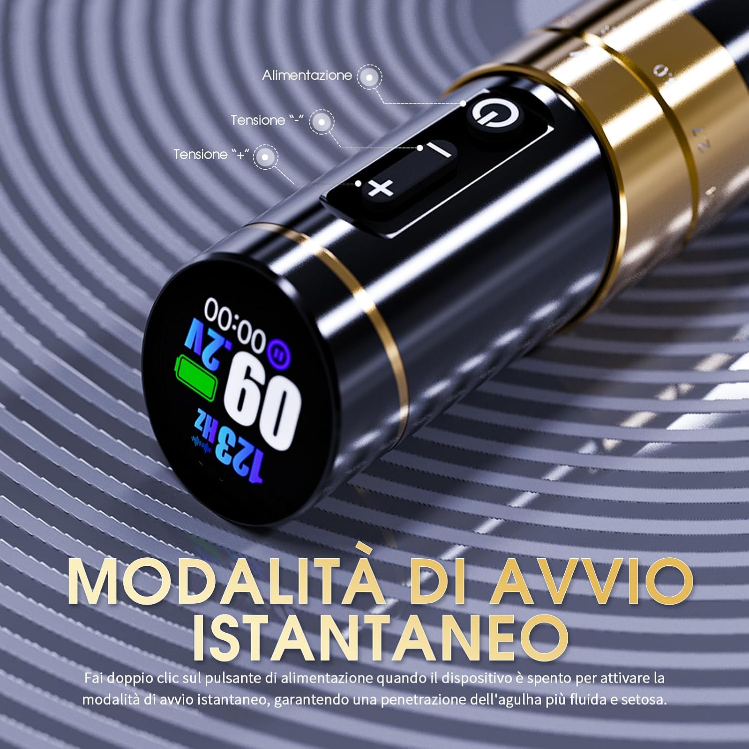 Thumbnail 4 de MAST TATTOO Flip3 Kit macchina tatuaggi 7 lunghezze