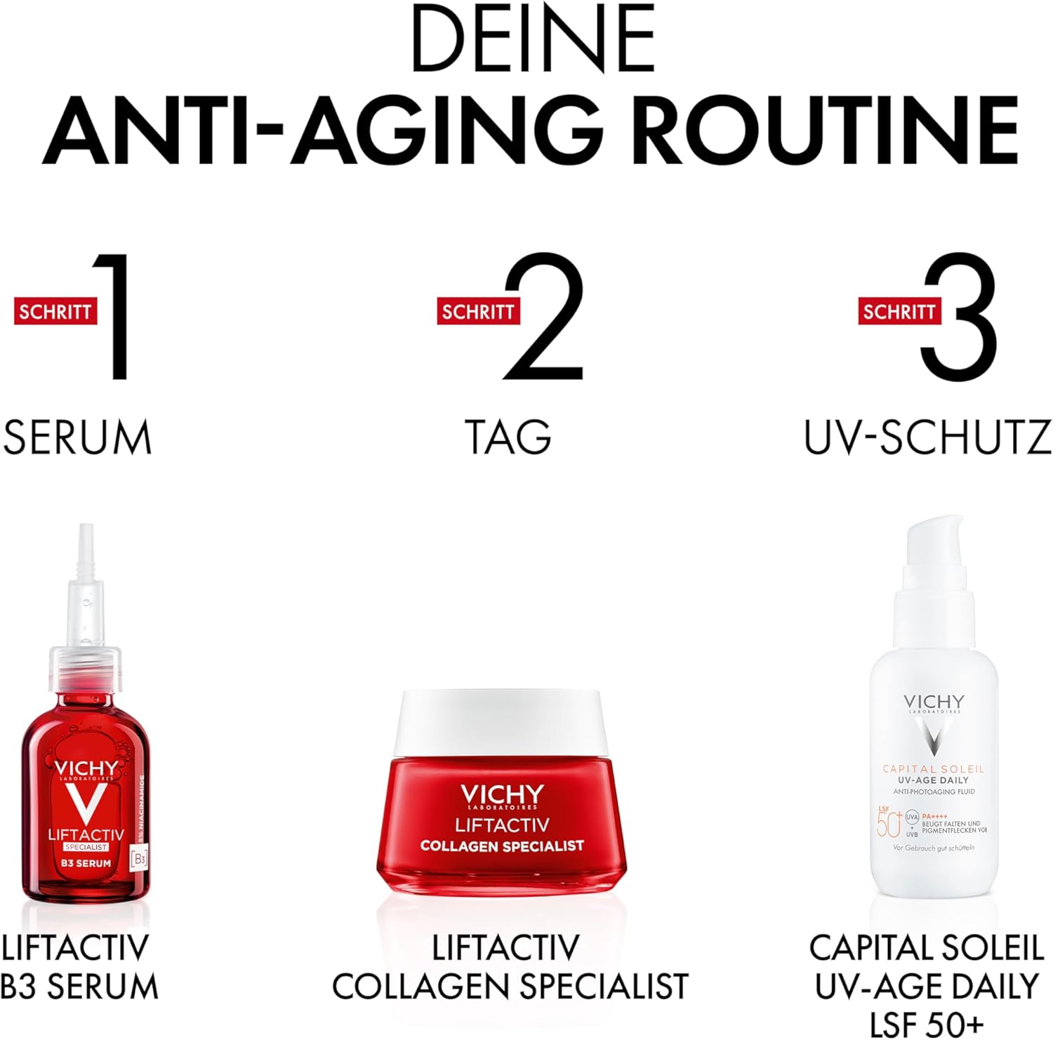 Thumbnail 6 de Vichy Capital Soleil UV-Age Daily SPF50+ Invisible Face Sun Protection with Niacinamide & Peptides (40ml)