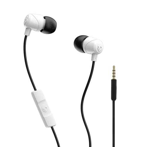 Detalle de Skullcandy Jib Wired Earbuds with 3.5mm AUX Plug - White