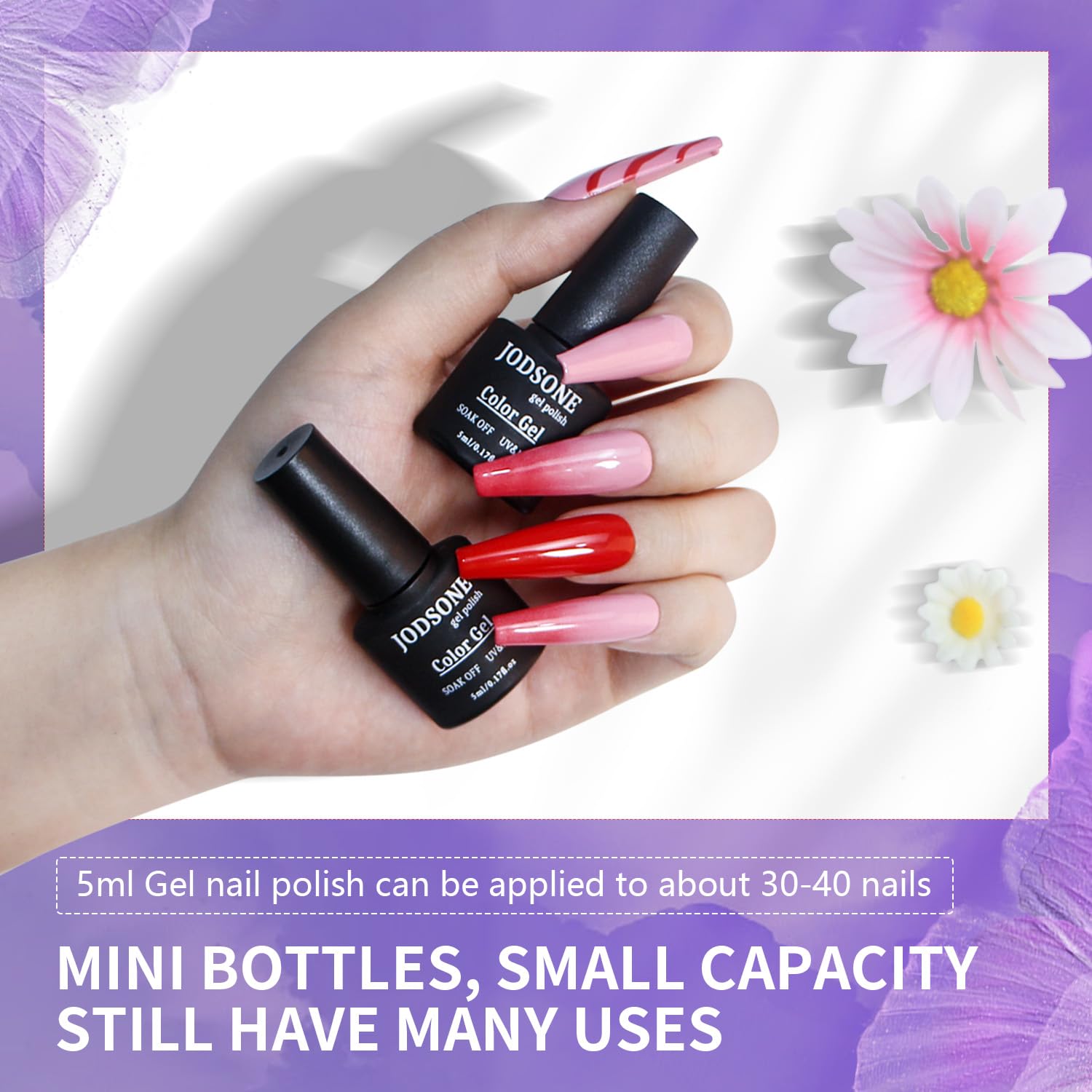 Thumbnail 4 de JODSONE 20 Colors Gel Nail Kit