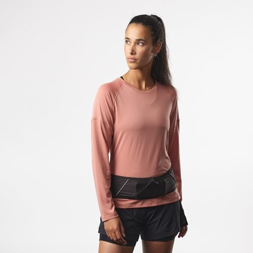 Detalle de Salomon Pulse Belt-Black: cintura da corsa leggera con tasche portaoggetti