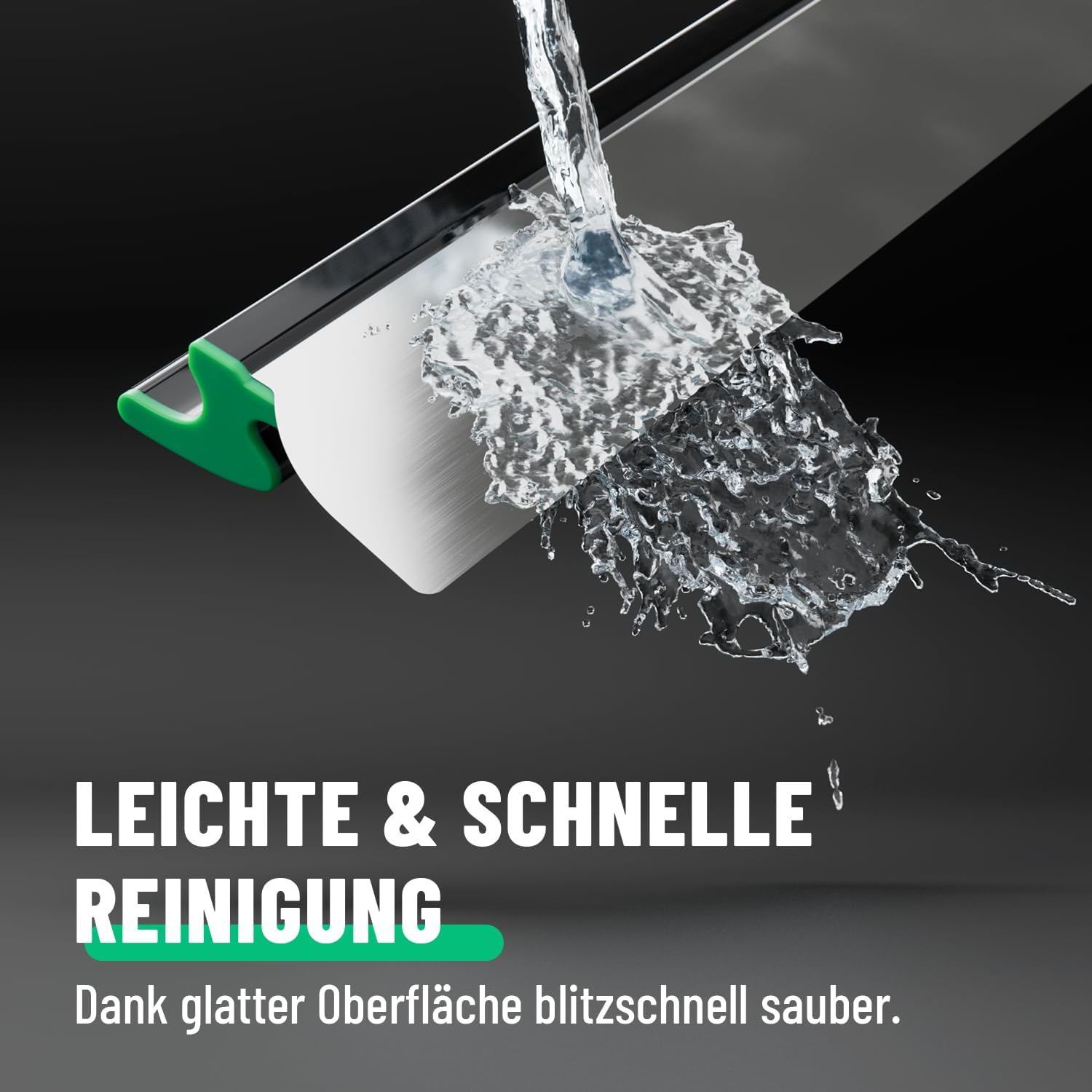 Detalle de Greate Flächenspachtel 60 cm mit ergonomischem Griff – Glättspachtel für ansatzfreies Spachteln