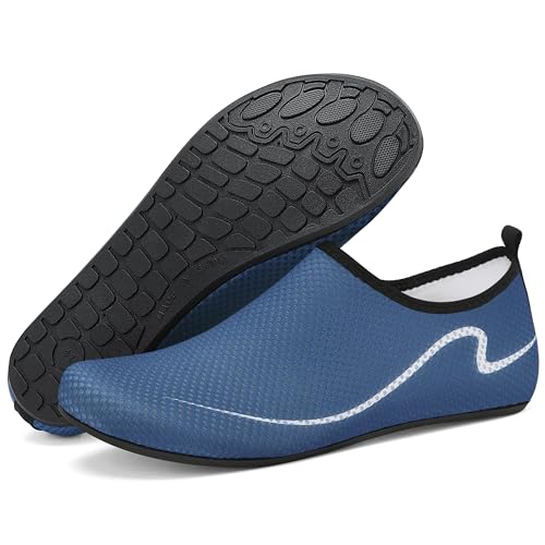 Thumbnail 6 de Gitzing Water Shoes for Women and Men – Breathable Quick-Dry Aqua Socks (Dark Blue, UK 3.5 / EU 36)