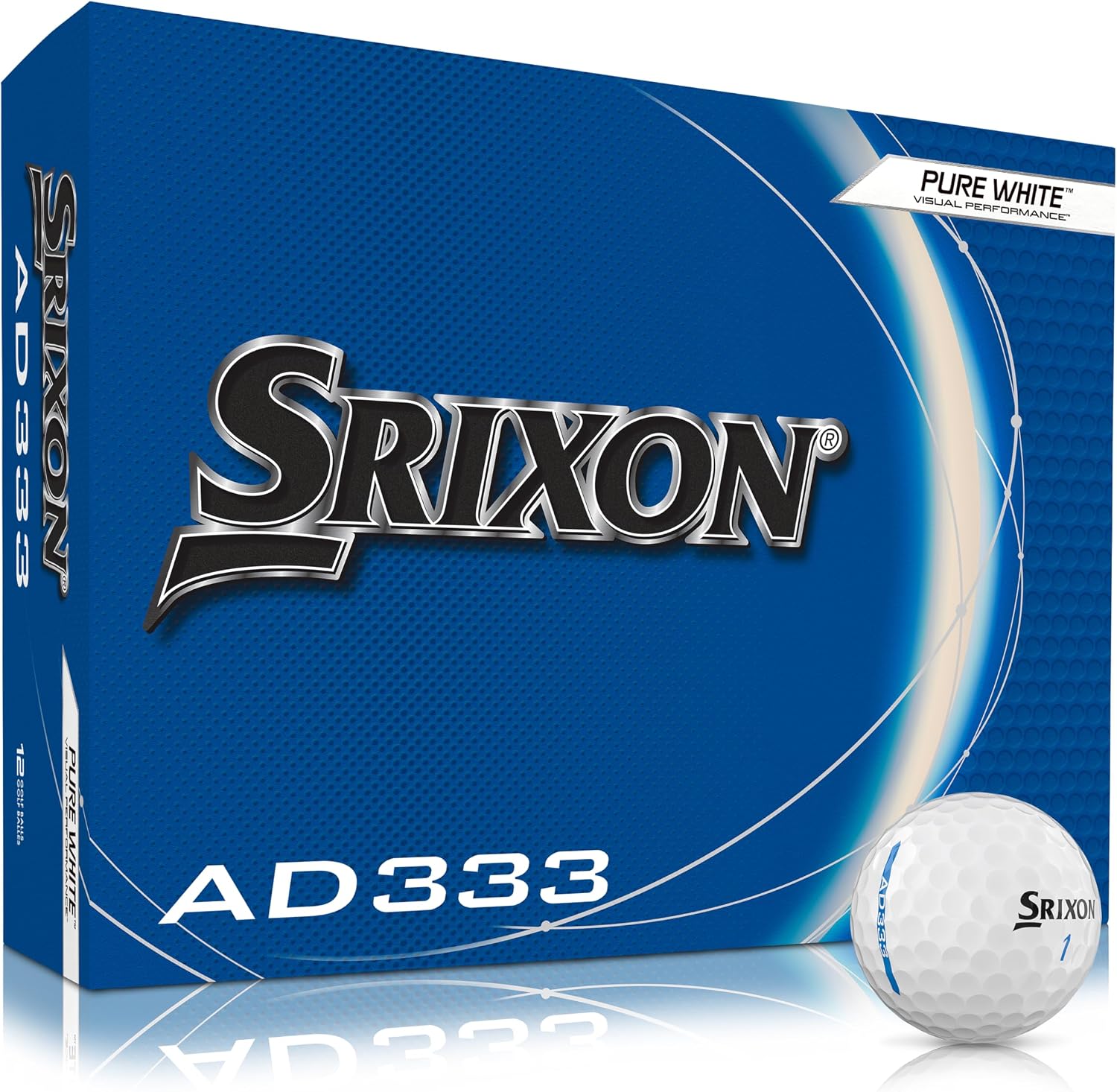 Thumbnail 6 de Srixon AD333 Long Distance Golf Balls (12 Pack) – White