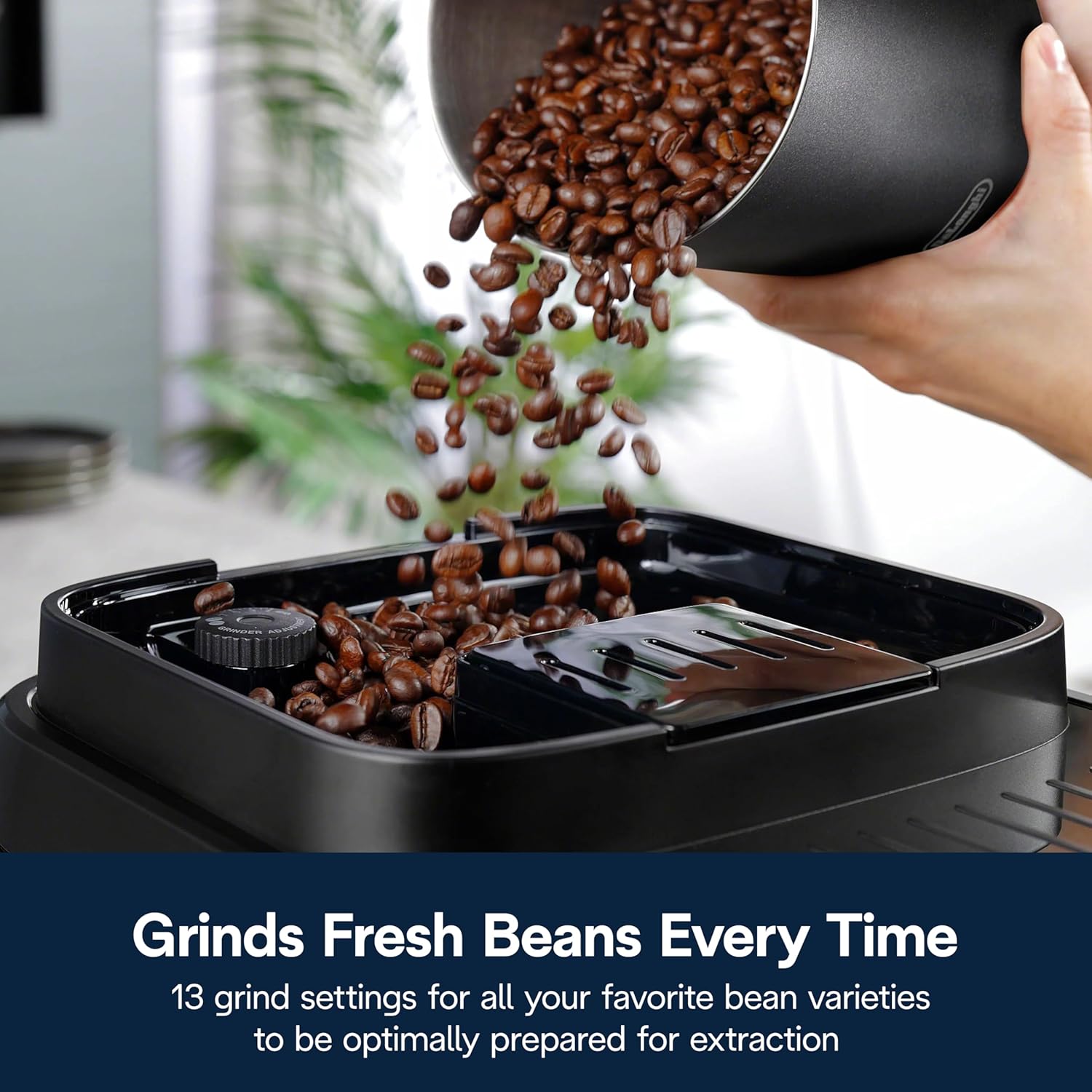 Thumbnail 5 de De'Longhi Magnifica Evo Next: Fully Automatic Espresso Machine with Built-in Grinder