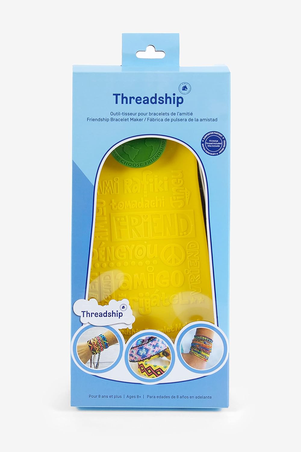 Thumbnail 6 de DMC フレンドシップブレスレットメーカー Threadship ミサンガメーカー、糸10色セット