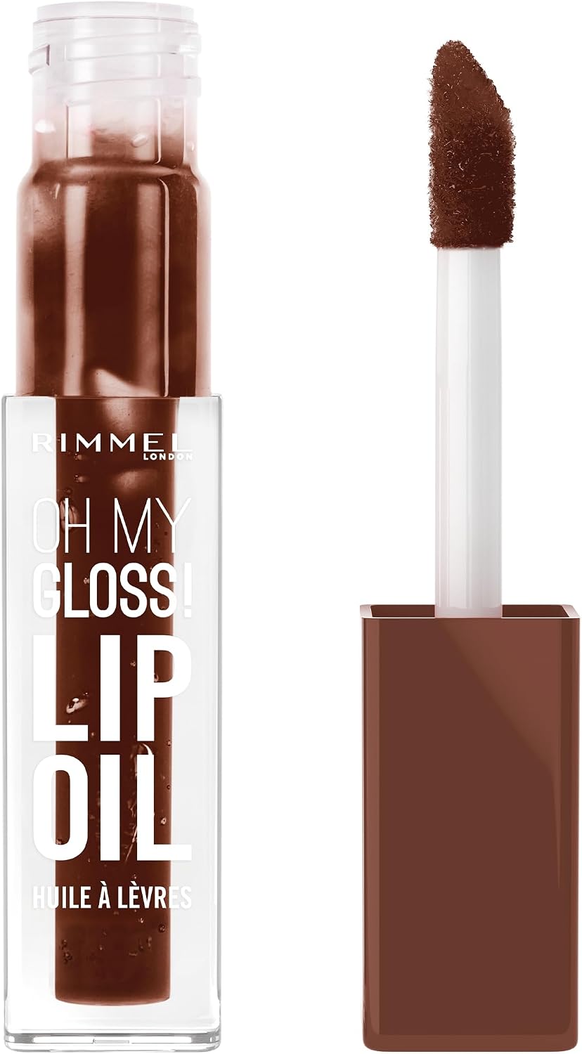 Detalle de Rimmel London Oh My Gloss! Lip Oil – Cappuccino Deep (010), 4,5 ml