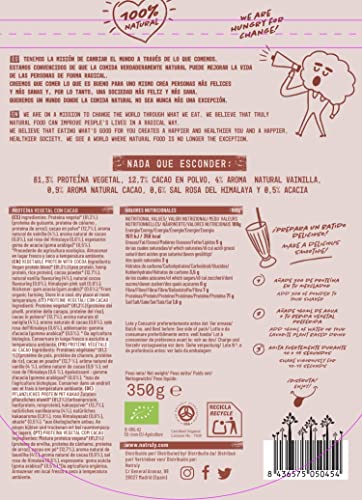 Detalle de Proteína Vegana Chocolate BIO de Natruly: armonía entre sabor y naturalidad