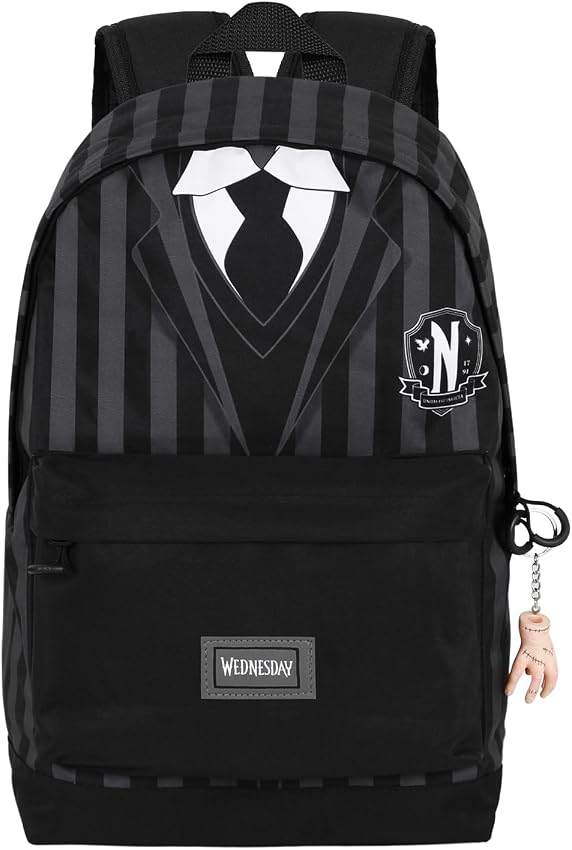 Thumbnail 1 de Wednesday Miércoles Uniform-Mochila HS FAN 2.0, negro