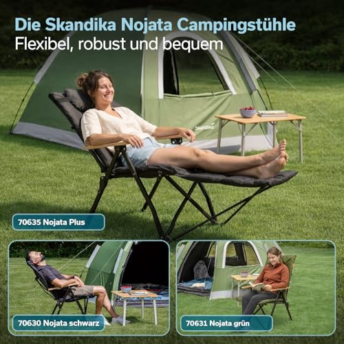 Thumbnail 7 de Skandika Campingstuhl mit 3-fach verstellbarer Rückenlehne