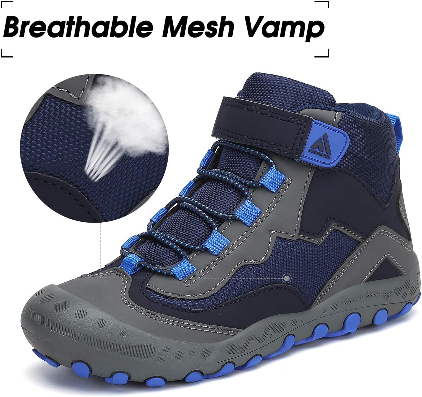 Thumbnail 1 de Mishansha Kids Hiking Boots (Toddler) — Water-Resistant, Non-Slip Outdoor Trekking Shoes