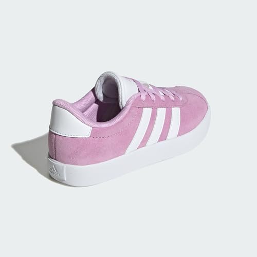 Detalle de Adidas Mixte Enfant VL Court 3.0 Shoes – Bliss Lilac/Cloud White/Grey Two, 37 1/3 EU