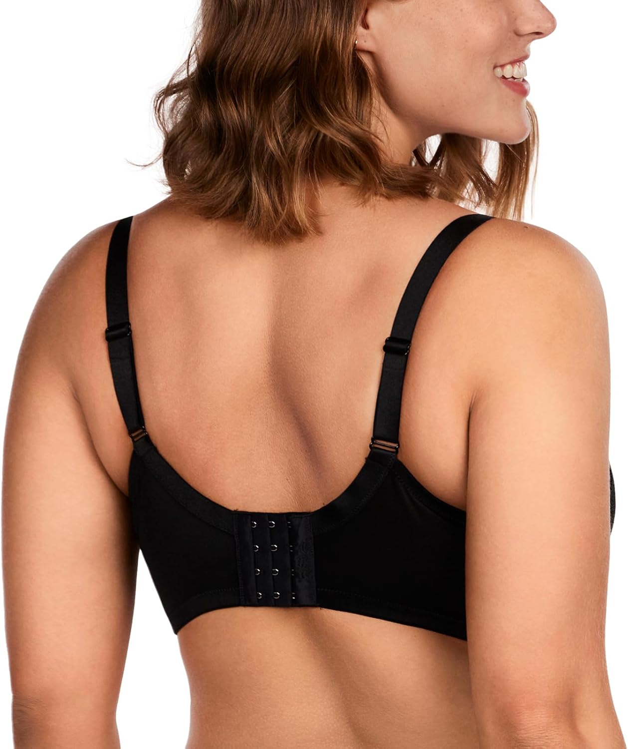 Thumbnail 2 de HSIA Minimizer Bra for Women, Large Bust Full Coverage Lace Plus Size (Mermaid Scales)