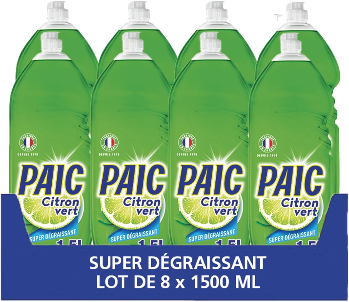Thumbnail 6 de PAIC Liquide Vaisselle Fraîcheur Citron Vert – Bidon 5L, dégraissant et anti-odeur