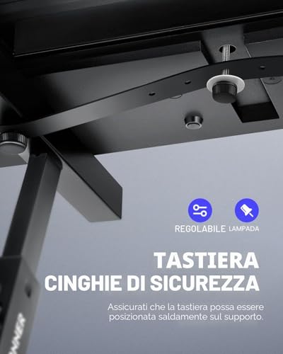 Thumbnail 6 de Donner Supporto Tastiera Pianoforte Stile-Z, Regolabile e Pieghevole per 61–88 Tasti