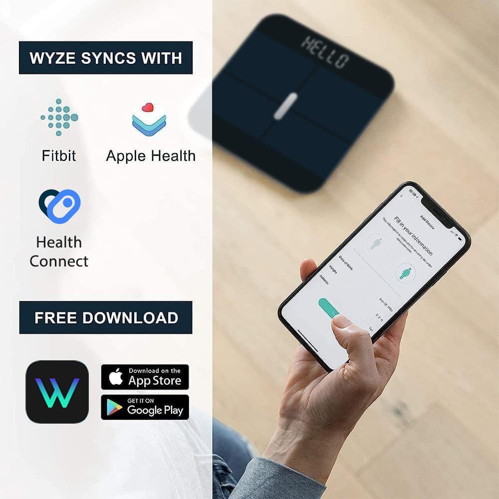 Detalle 2 de Wyze Smart Scale X 400 lb digital scale ⚖