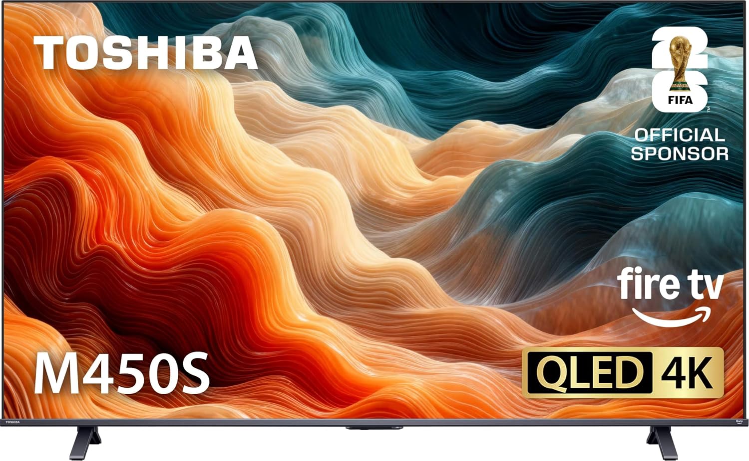 Detalle de TOSHIBA 50M450SU 50-Inch QLED 4K UHD Fire TV with Dolby Vision