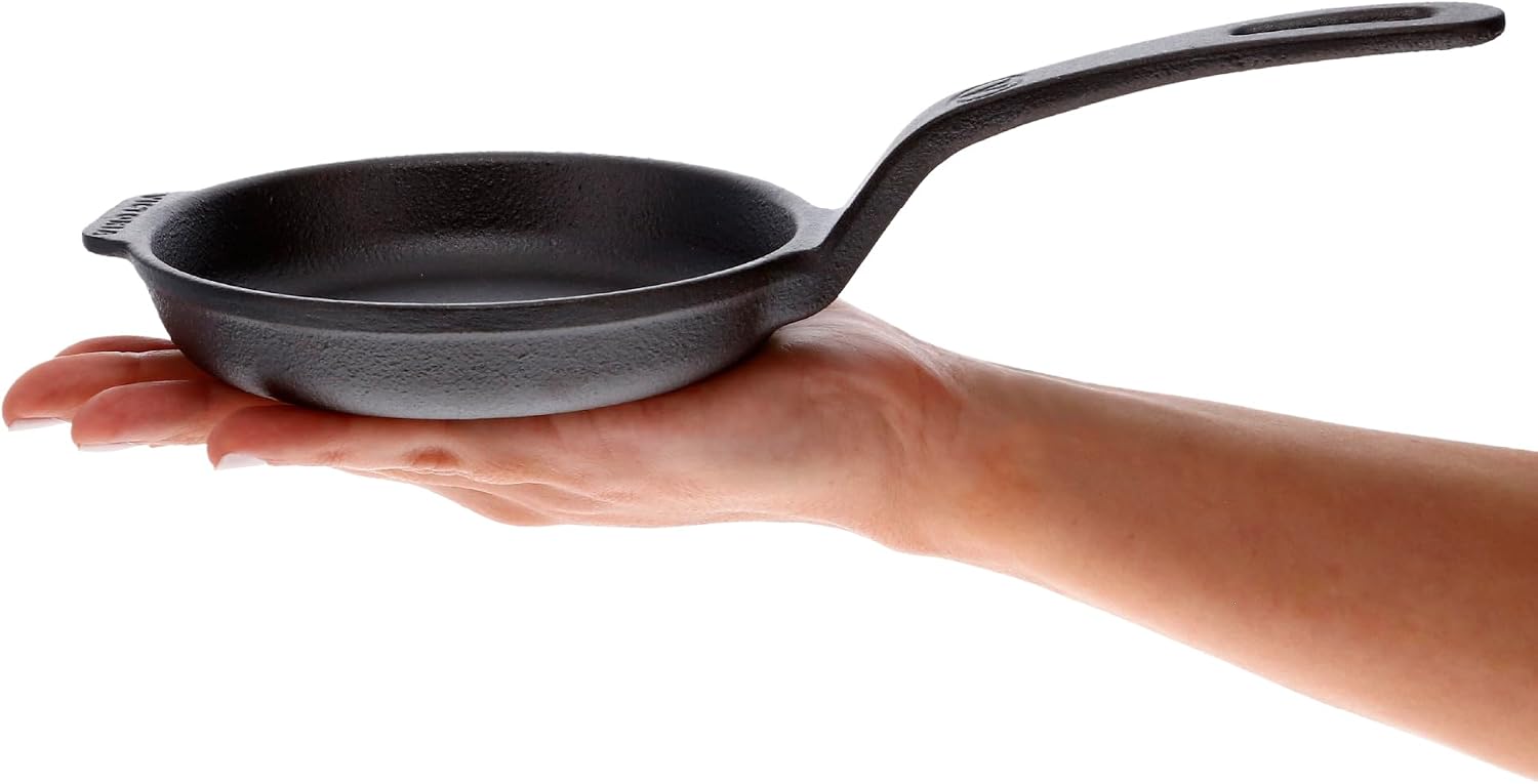 Detalle de Victoria Cast Iron Skillet 4-Inch
